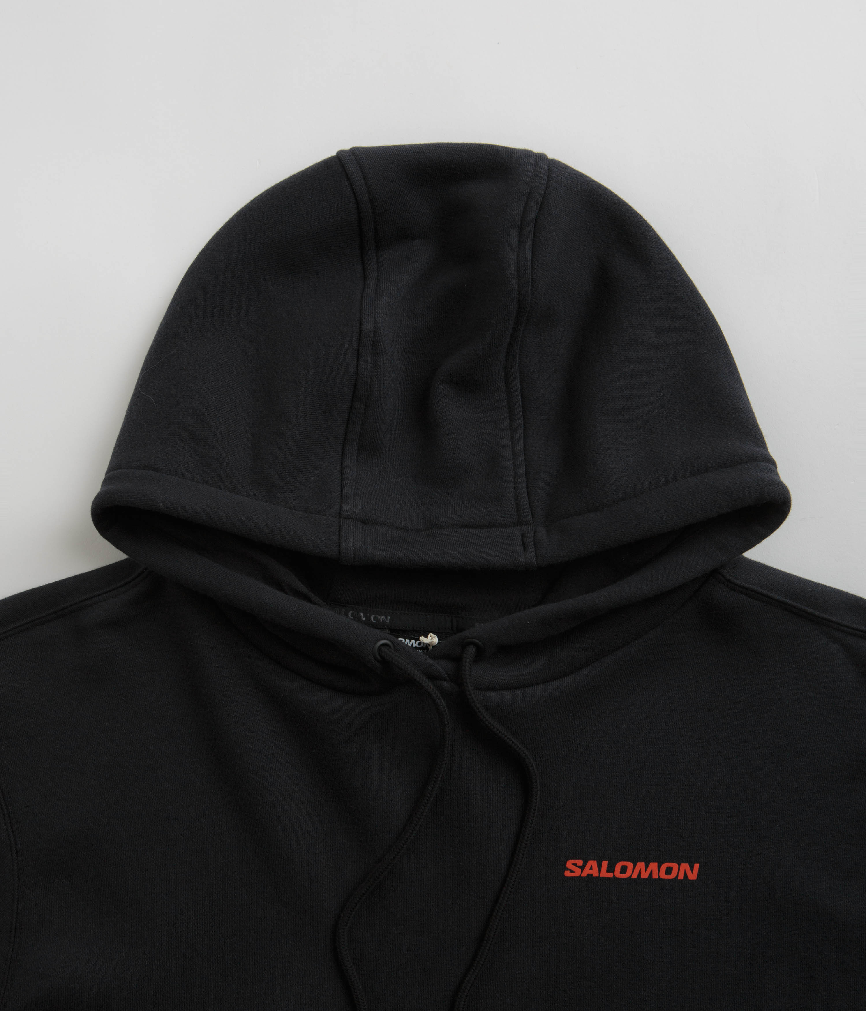 Salomon Bow Graphic Hoodie - Deep Black