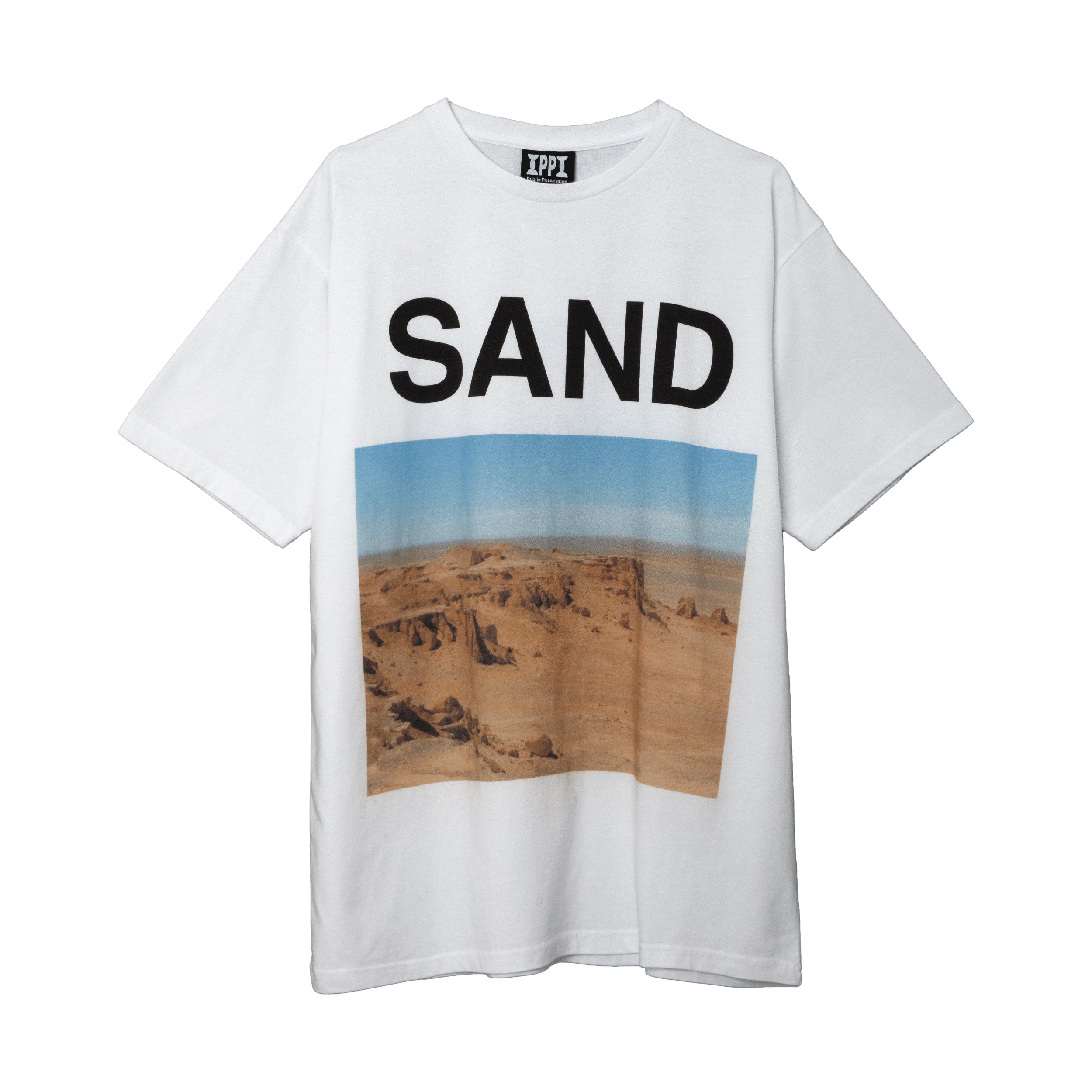 SANDWICH T-SHIRT WHITE DIGITAL PRINT