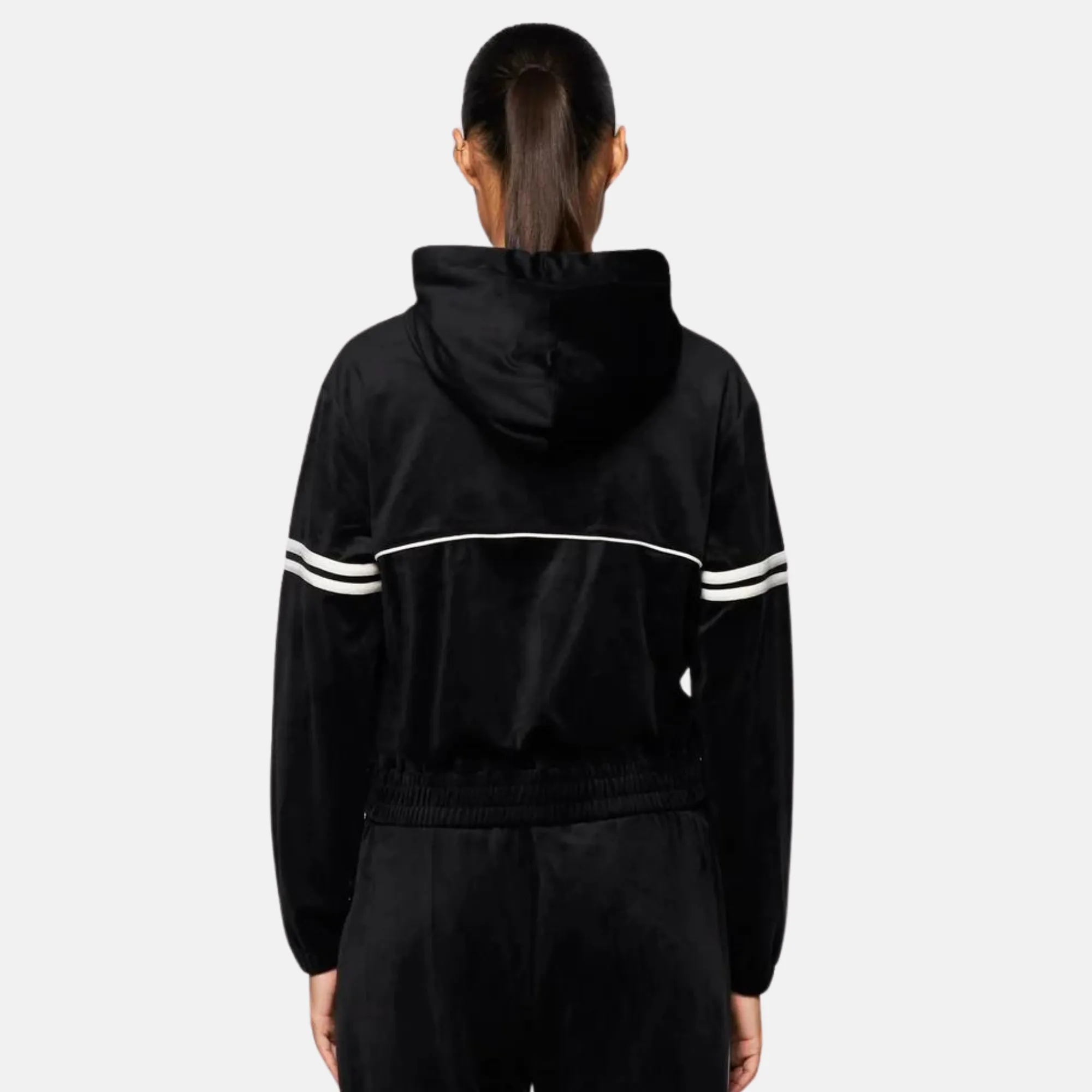 Sergio Tacchini Women's Black Scopeto Hoodie