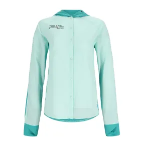 Simms MRFC Logo Womens BiComp LS Hoody Sea Breeze