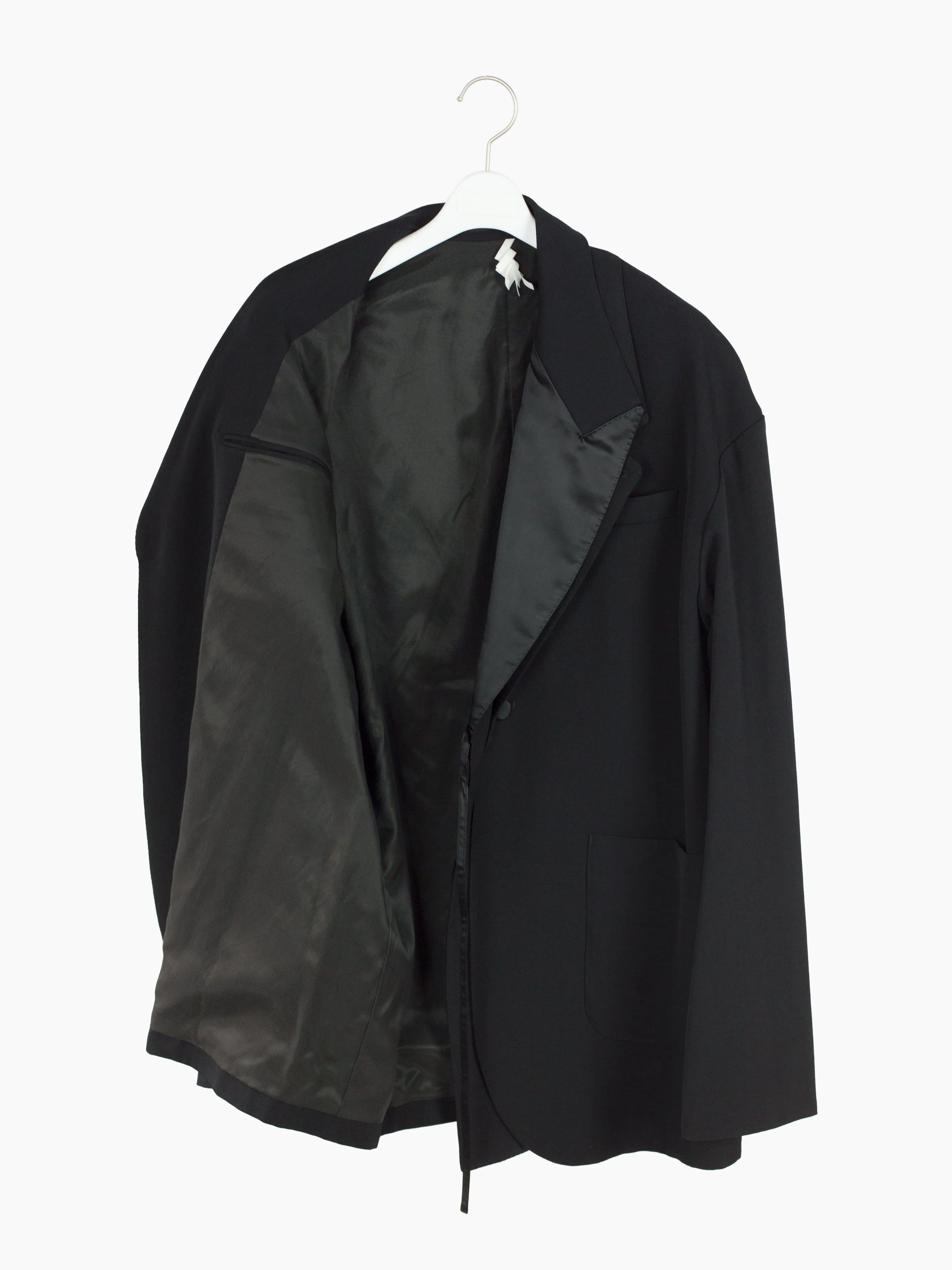 Soshiotsuki AW22 Oversized Double Layered Smoking Jacket