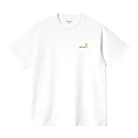 S/S AMERICAN SCRIPT T-SHIRT WHITE