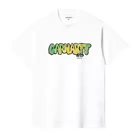 S/S DRIP T-SHIRT WHITE