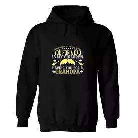 Sudadera Hombre  Hoodie Abuelo Papá Padre Hijo Hija 045