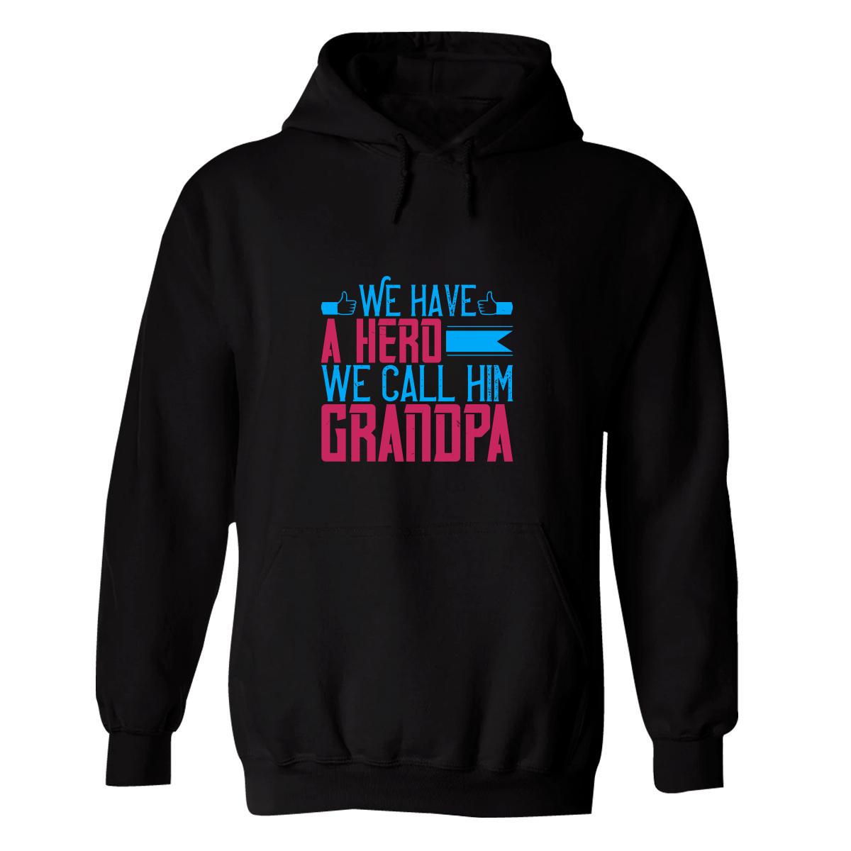 Sudadera Hombre  Hoodie Abuelo Papá Padre Hijo Hija 049