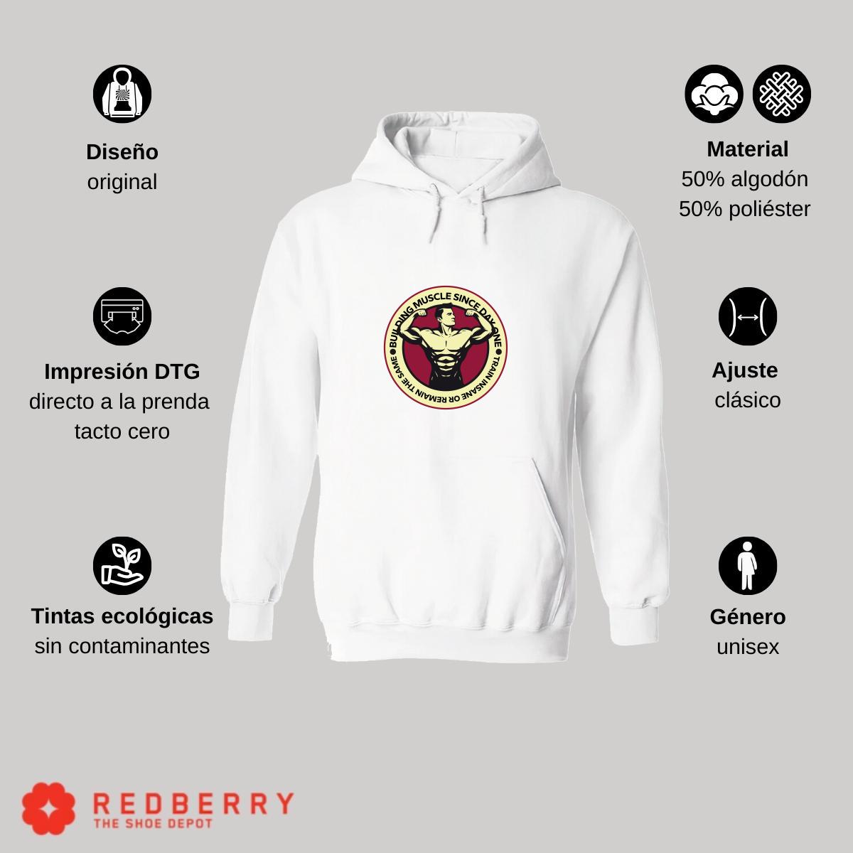 Sudadera Hombre  Hoodie Gym Ejercicio Fitness 033