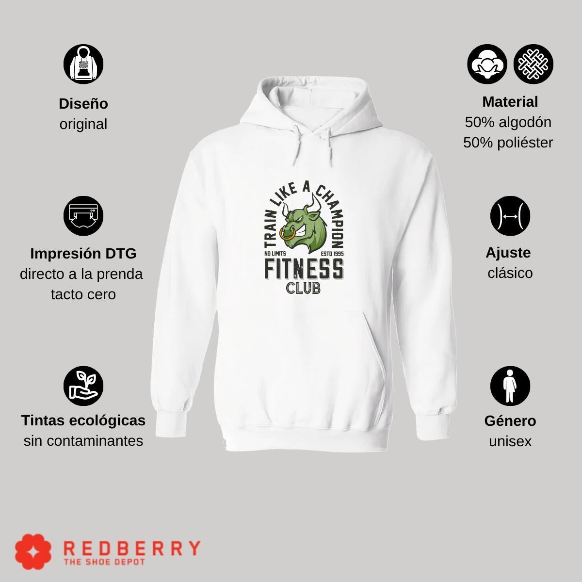 Sudadera Hombre  Hoodie Gym Ejercicio Fitness 048