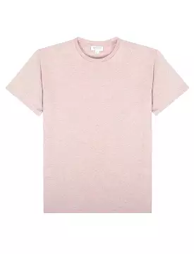 Sunspel Classic T-Shirt Shell Pink Melange