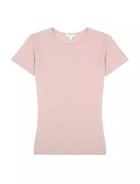 Sunspel Classic T-Shirt Shell Pink