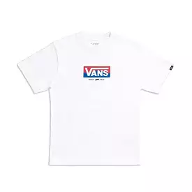 T-Shirt Vans BY EASY LOGO SS BOYS WHITE