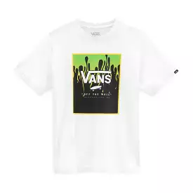 T-Shirt Vans BY Print Box Boys White/slime