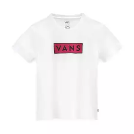 T-Shirt Vans GR Easy Box Glitter White - Girl