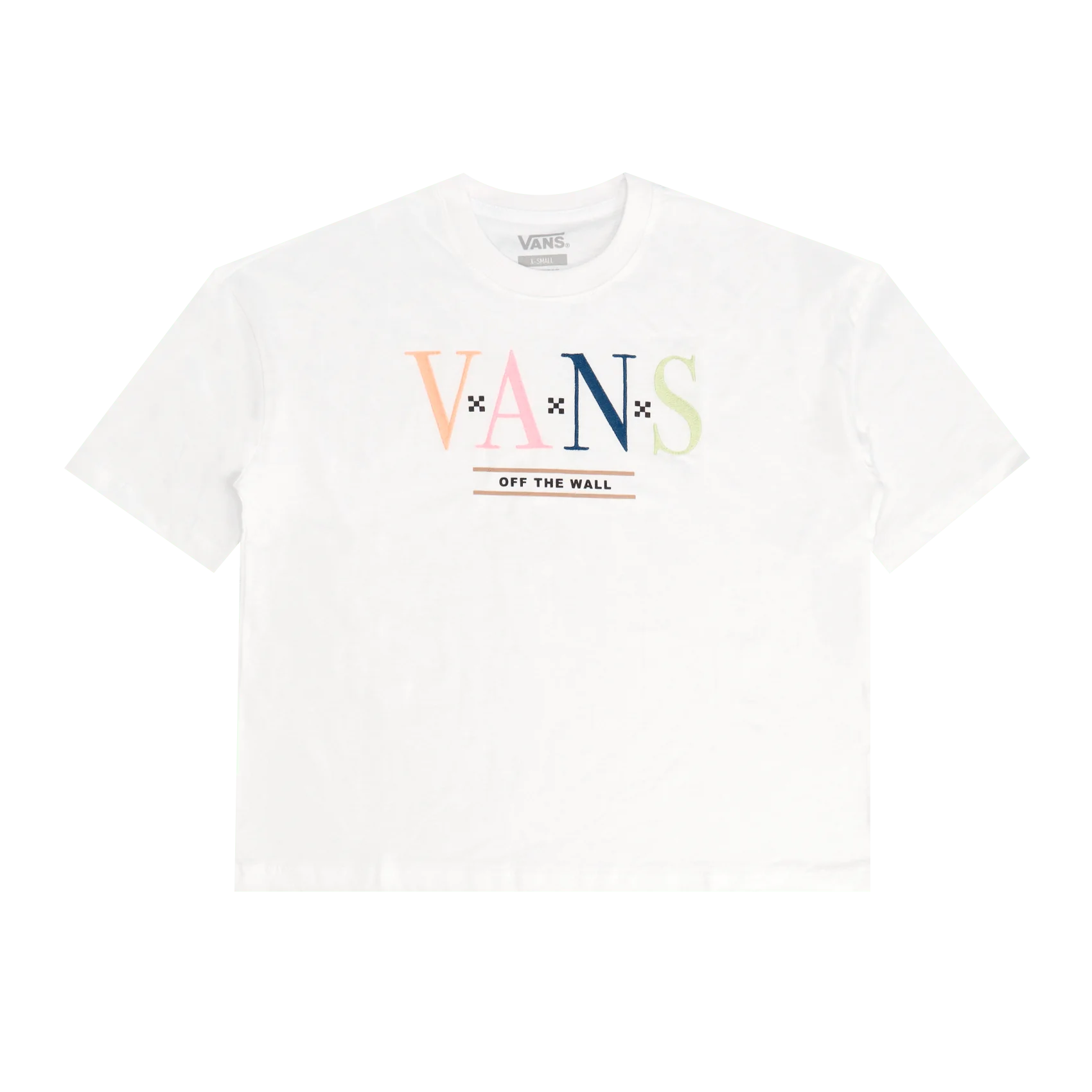 T-Shirt Vans WM Burn Slow White