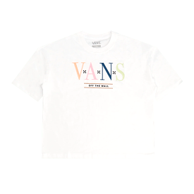 T-Shirt Vans WM Burn Slow White