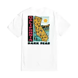 Tee-Shirt Dark Seas California Prenium white