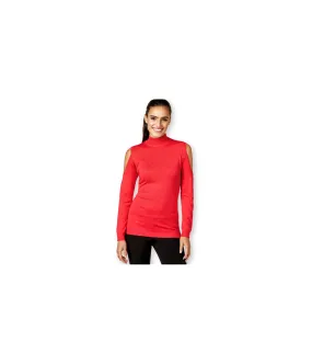 Thalia Sodi Womens Studded Cold Shoulder Pullover Sweater, TW1