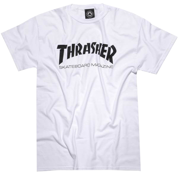 THRASHER T-SHIRT SKATE MAG SS  (4 couleurs)