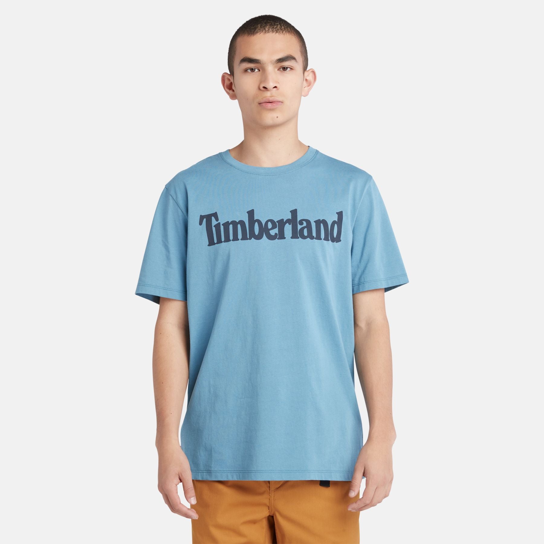 Timberland Mens Jersey T-Shirt 'Kennebec River Linea Tee'