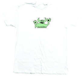 TOY MACHINE T-SHIRT OG MONSTER 90'S WHITE