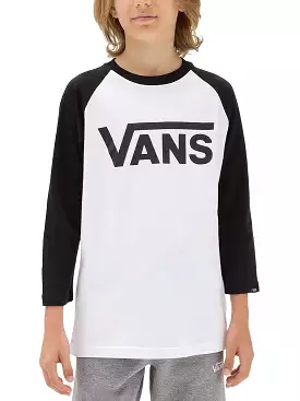 Vans Classic Raglan Long Sleeve T-Shirt (Boys 7-14)