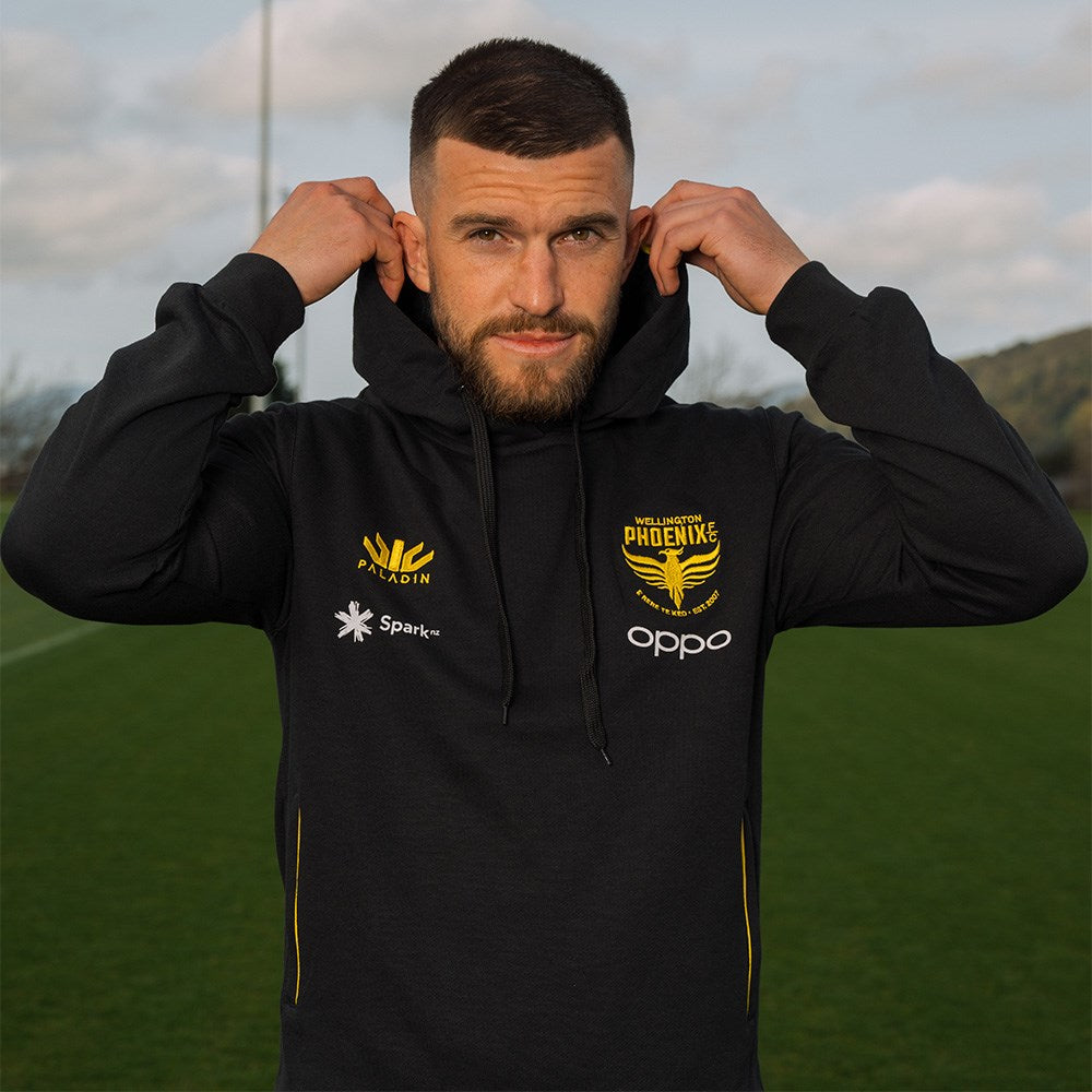 Wellington Phoenix Mens Hoodie 23/24 - Black