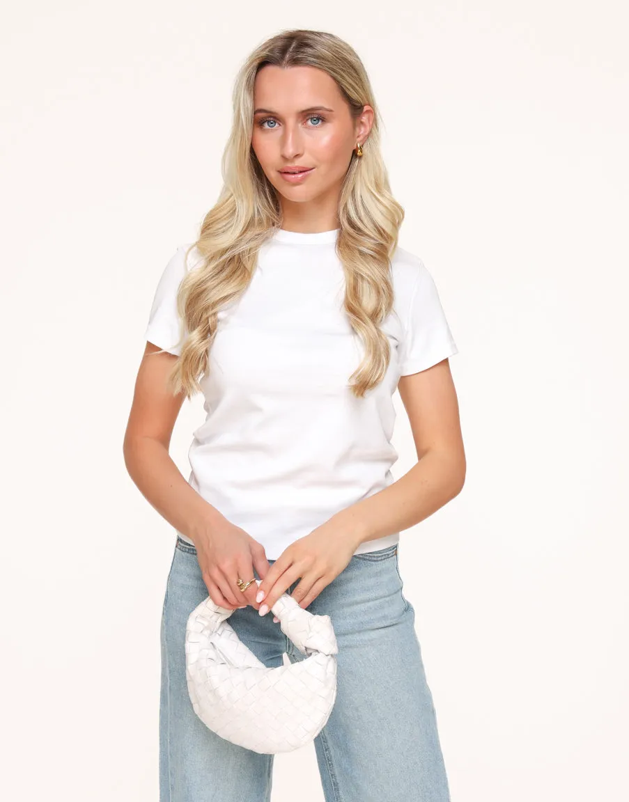 Witte Basic - T-shirt