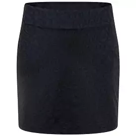 Womens Denise Printed Skirt Black - W23