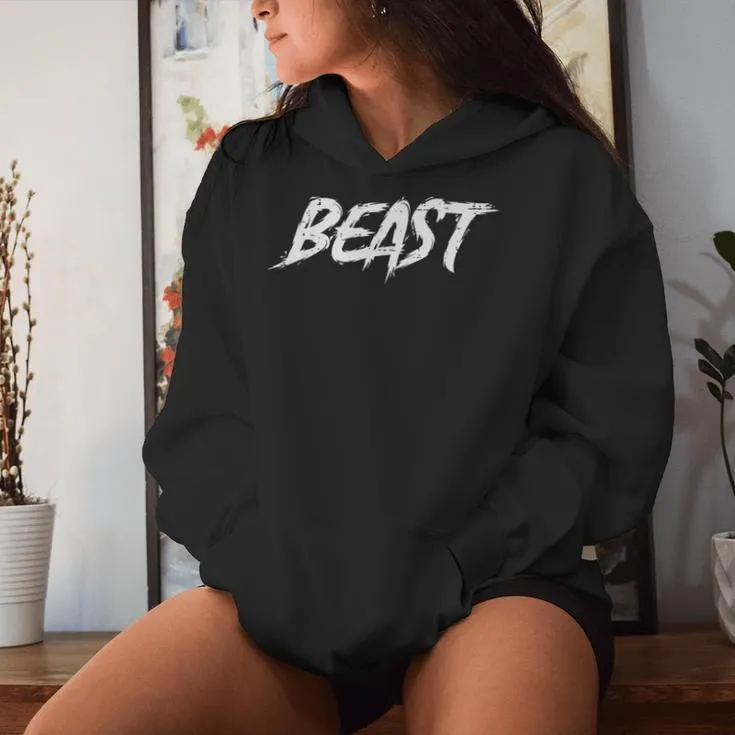 Workout Beast Gym Bodybuilding Training Fitness Women Women Hoodie