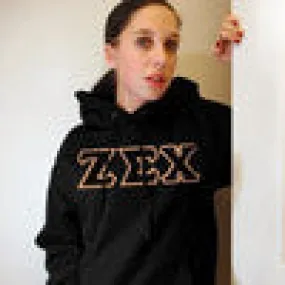 Zeta Sigma Chi Hanes 10oz. Hoodie - Hanes F170 - TWILL