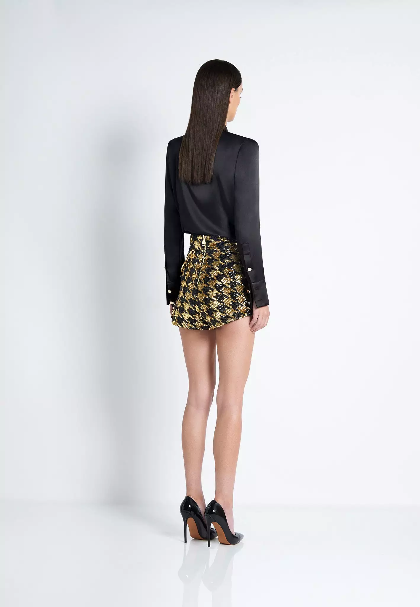 Zhivago - Sell Out Skort - Black/Gold